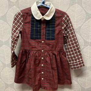 Plaid polo Ralph Lauren dress